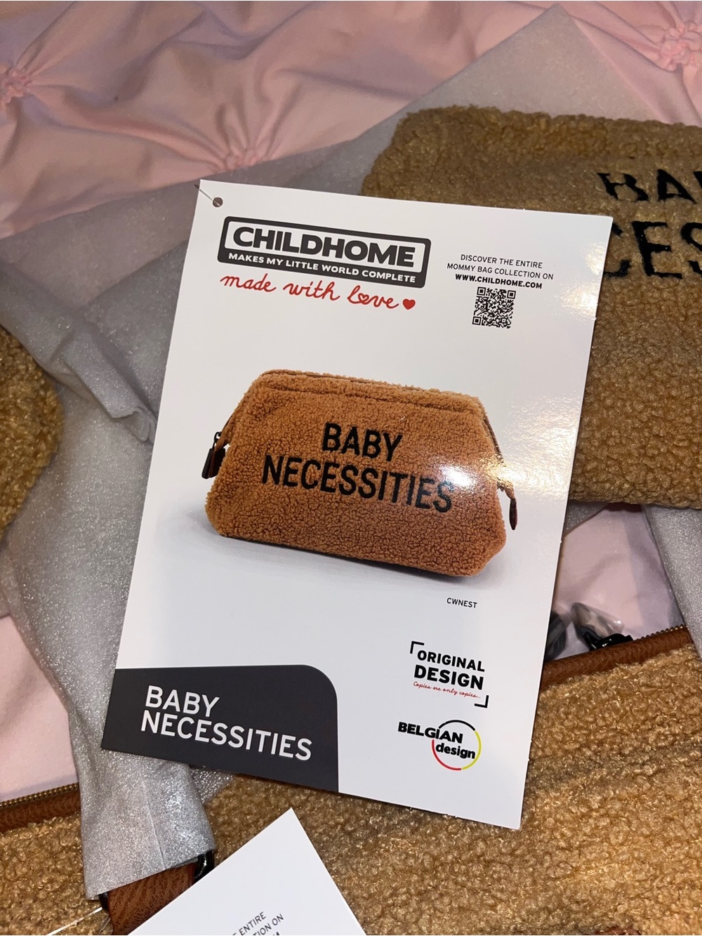Mommy Bag Set with Matching Pouches - Brown Mommy Essentials Set - Picture 3 of 5